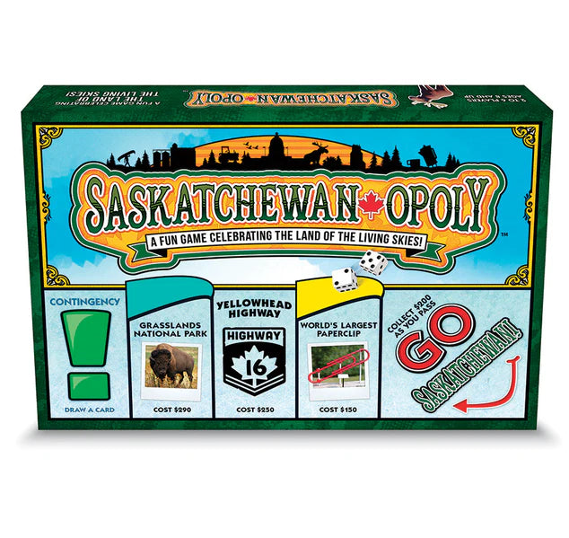 Saskatchewan-Opoly | Property Trading Board Game