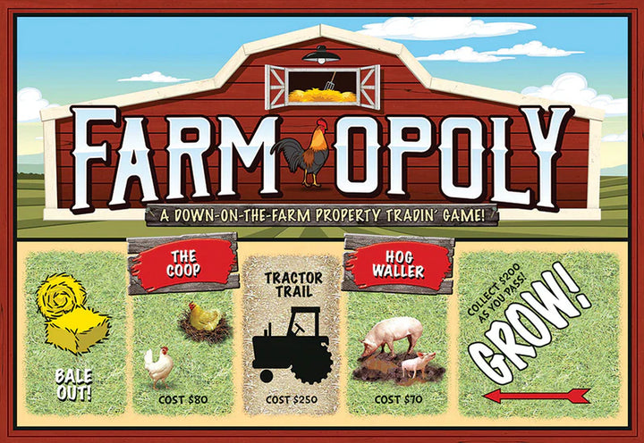 Farm-Opoly | Property Trading Board Game