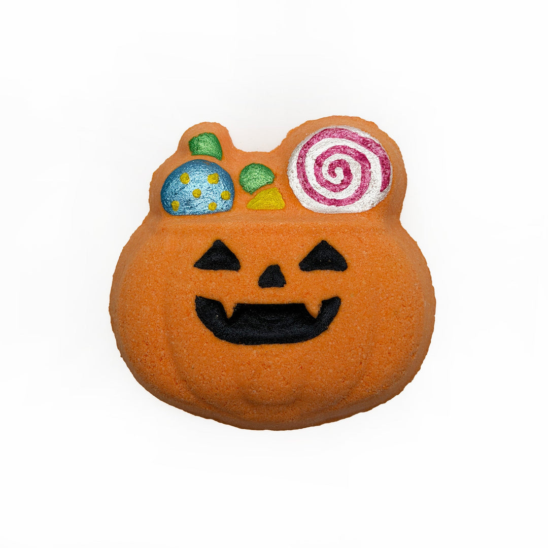 Halloween Pumpkin Treats bath bomb by The Bomb Bar