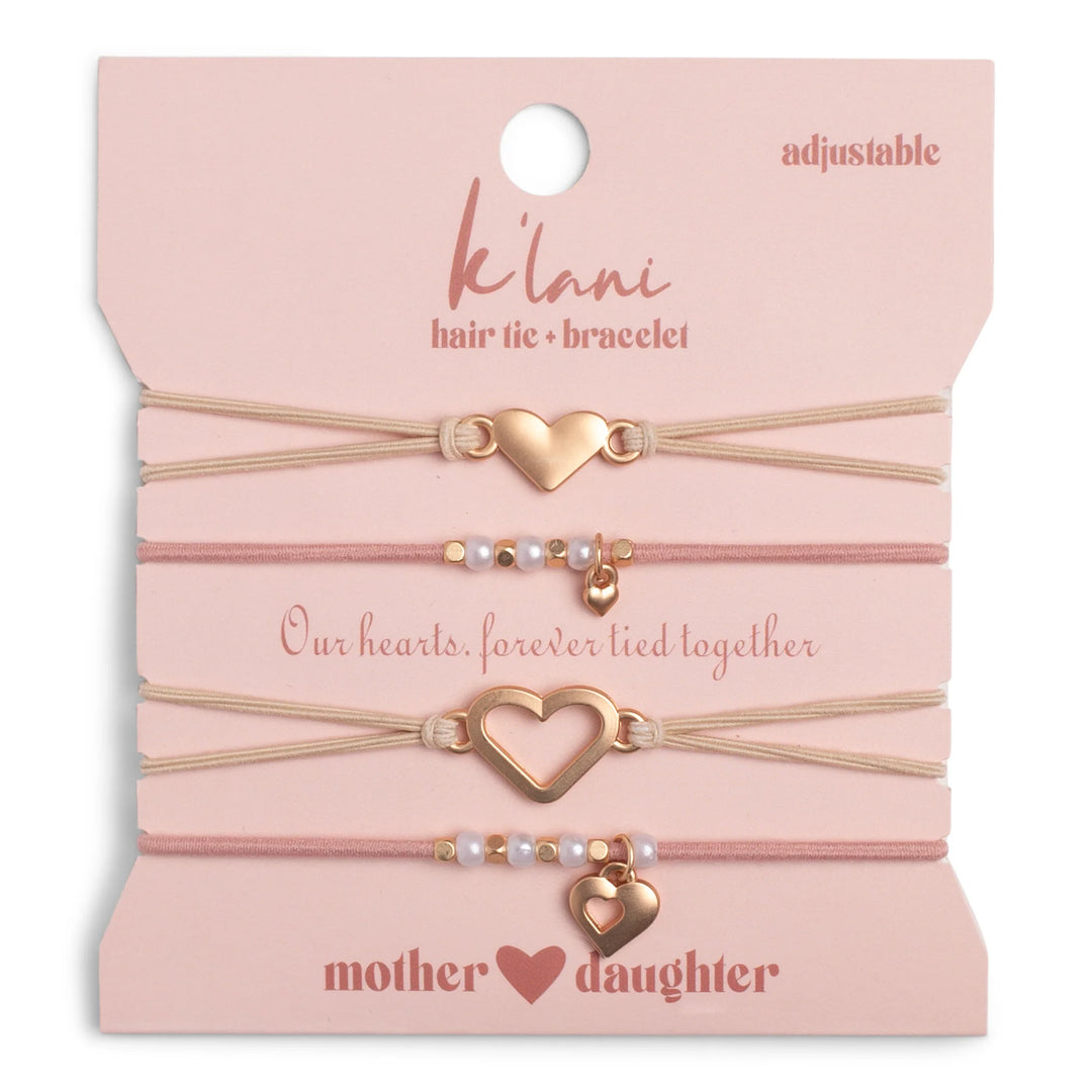 Mother / Daughter | Hair Tie Bracelets