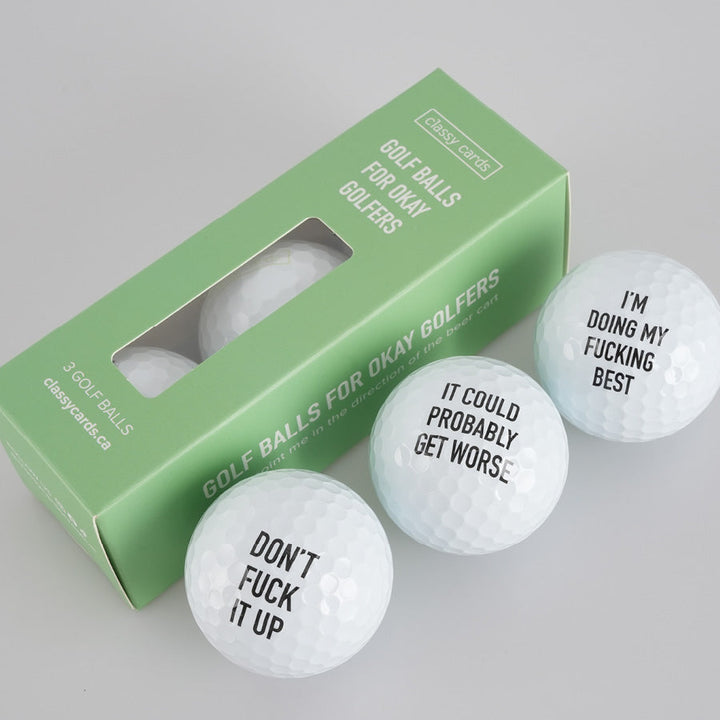 Golf Balls For Okay Golfers