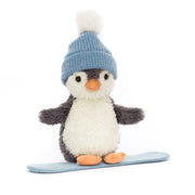 Peanut Penguin Snowboarding | Jellycat