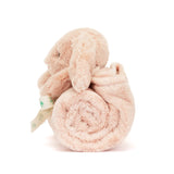 Bashful Pink Bunny Blankie | Jellycat