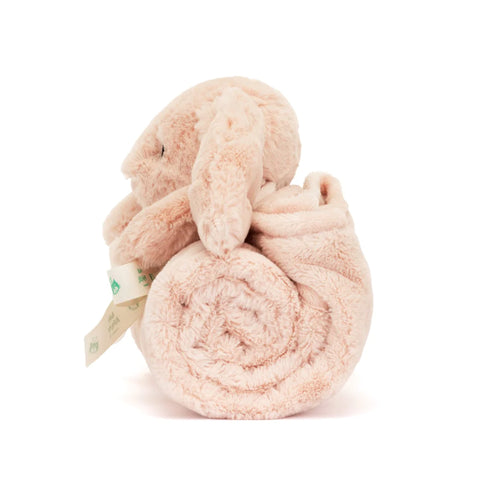 Bashful Pink Bunny Blankie | Jellycat
