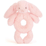 Bashful Pink Bunny Ring Rattle | Jellycat