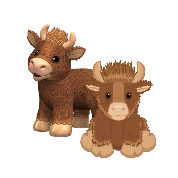 Webkinz Highland Cow | Plush