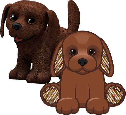 Webkinz Chocolate Lab | Plush