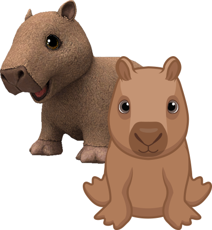 Webkinz Capybara | Plush