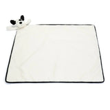 Black & Cream Puppy Blankie | Jellycat