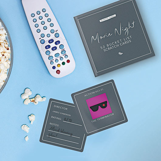 Movie Night Scratch Cards