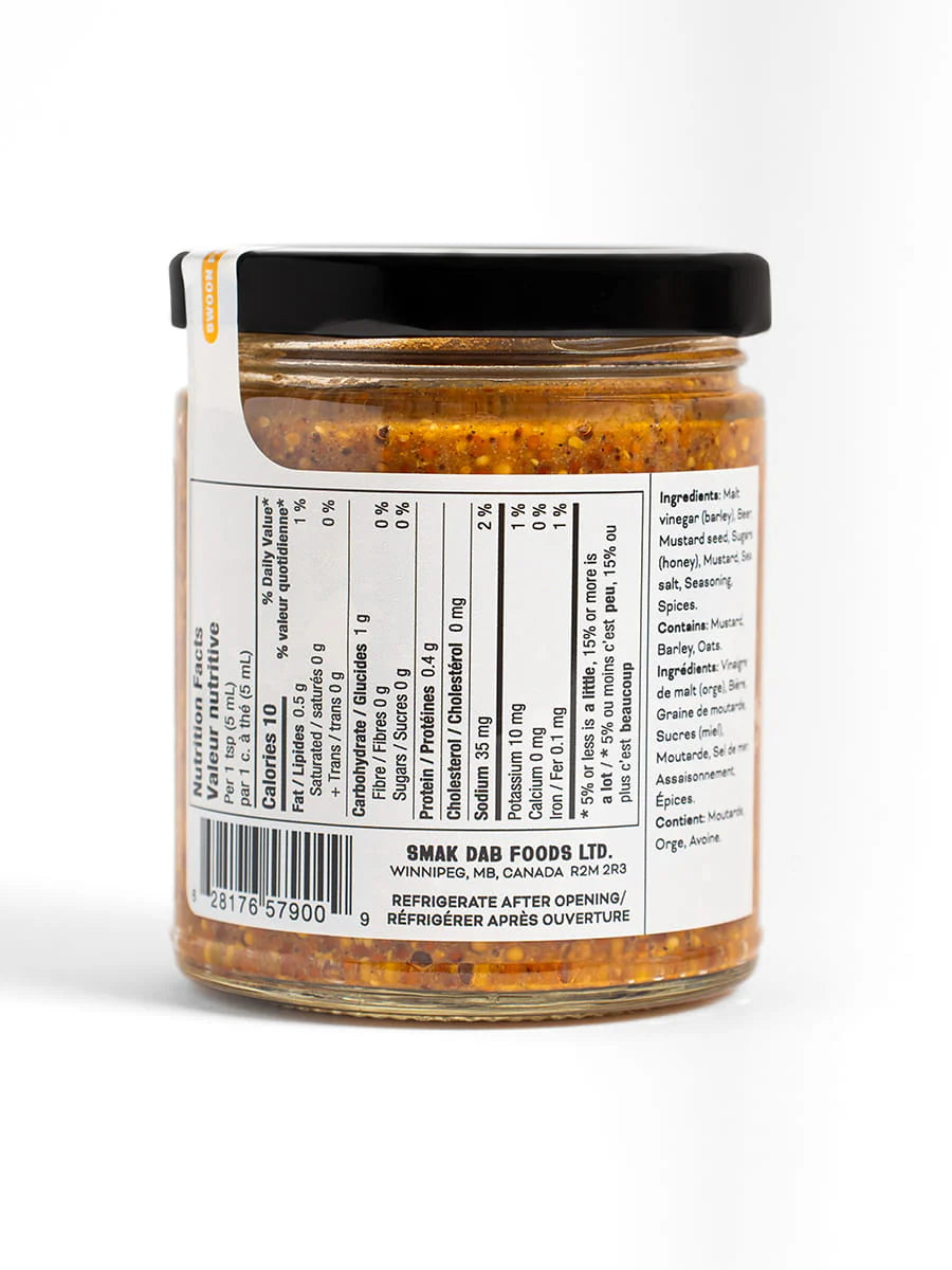 Beer Chipotle Mustard | Gourmet Foods