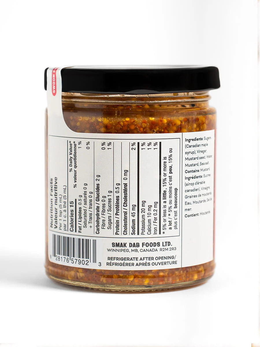 Canadian Maple Mustard | Gourmet Foods