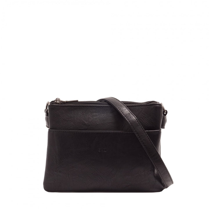 S-Q Solar crossbody in black