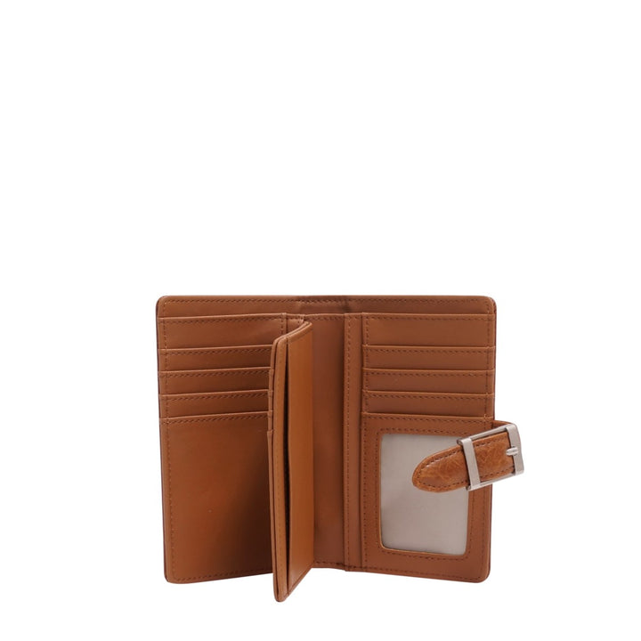 S-Q Mirabella wallet open showing card slots
