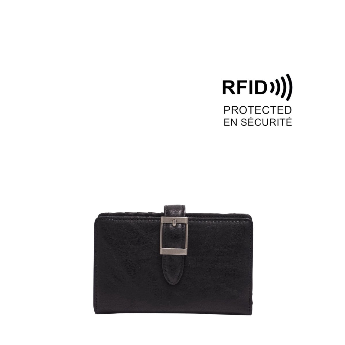 S-Q Mirabella RFID wallet in black