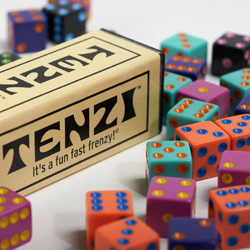 TENZI dice game being played