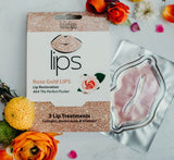 Rose Gold Lips | Eye Mask