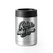 Relax You're On Lake Time | Slim Can Cooler
