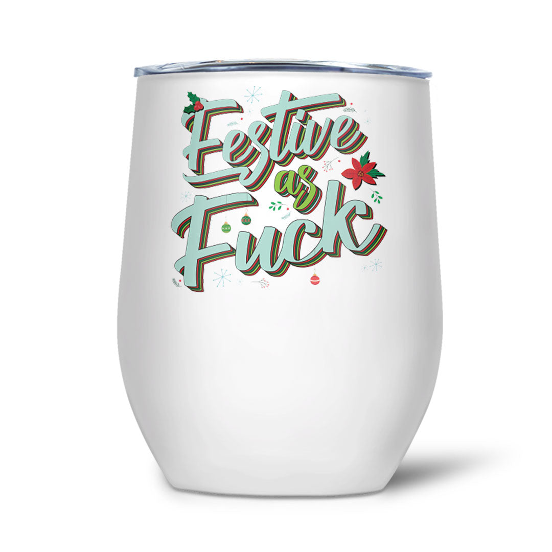 Festive As F*ck | Tumbler