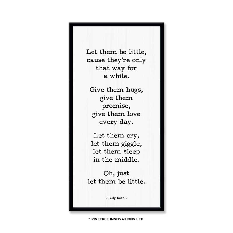 Let Them Be Little