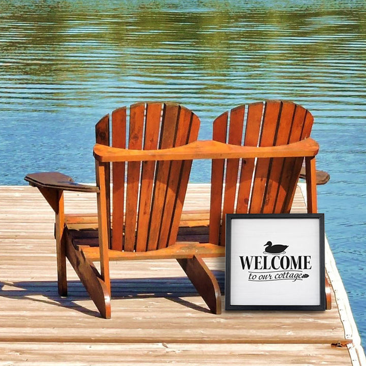 Welcome To Our Cottage | Wood Sign