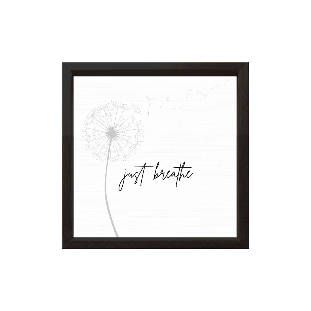 Just Breathe | Wood Sign