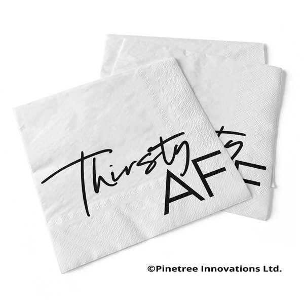 Thisty AF | Beverage Napkins