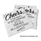 Cheers To The Nights | Beverage Napkins