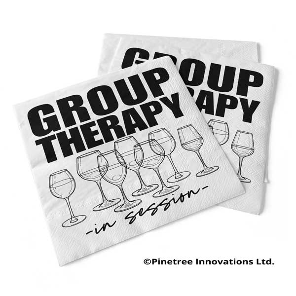 Group Therapy | Beverage Napkins