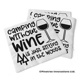 Camping Without Wine | Beverage Napkins