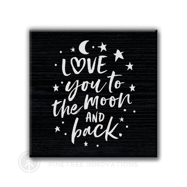 Moon &amp; Back | Magnet