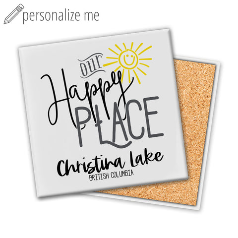 Our Happy Place | Coaster