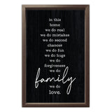 In This Home | Wood Sign