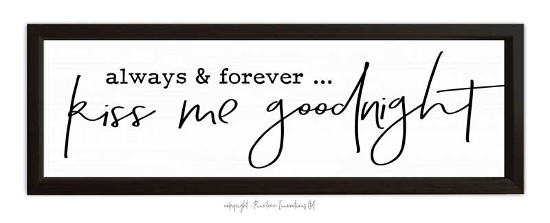 Always and Forever | Wood Sign