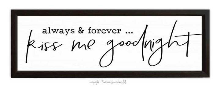Always and Forever | Wood Sign