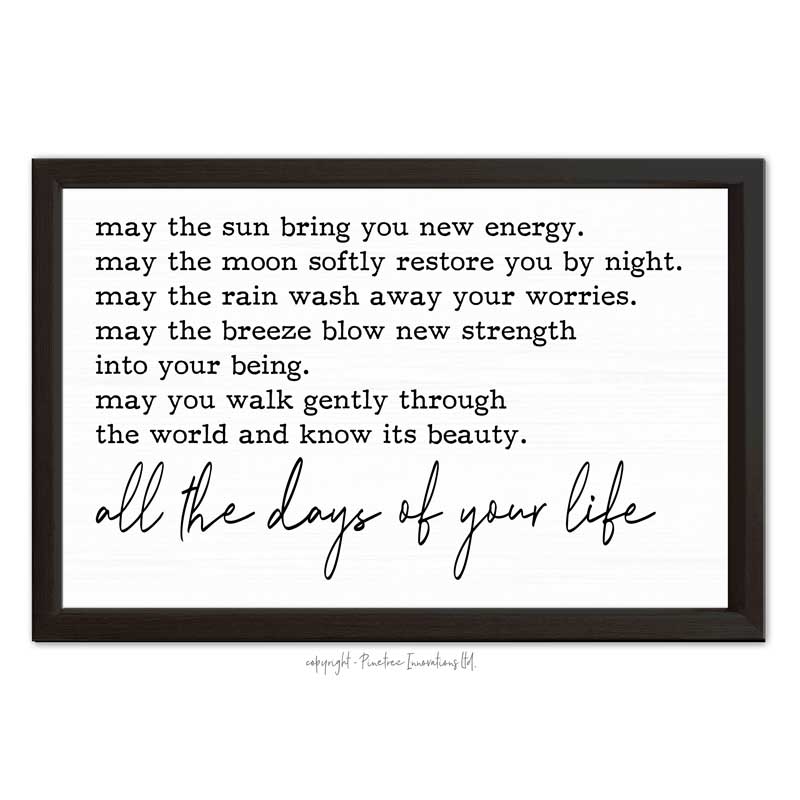 May The Sun Bring You