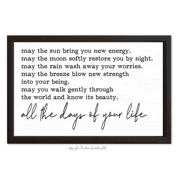 May The Sun Bring You