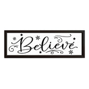 Believe | Wood Sign