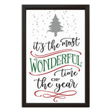 It's The Most Wonderful Time Of The Year | Wood Sign