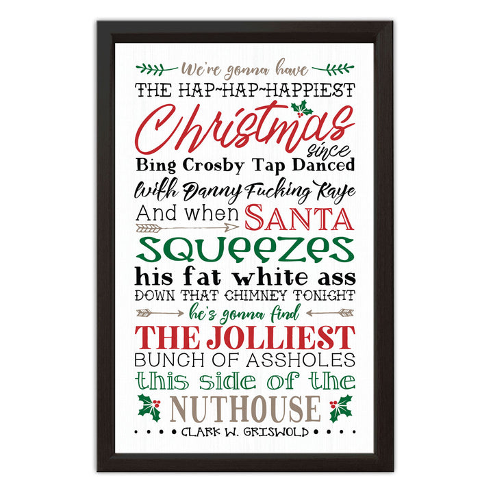 The Hap~Hap~Happiest Christmas | Wood Sign