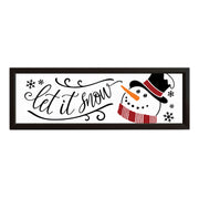 Let It Snow | Wood Sign