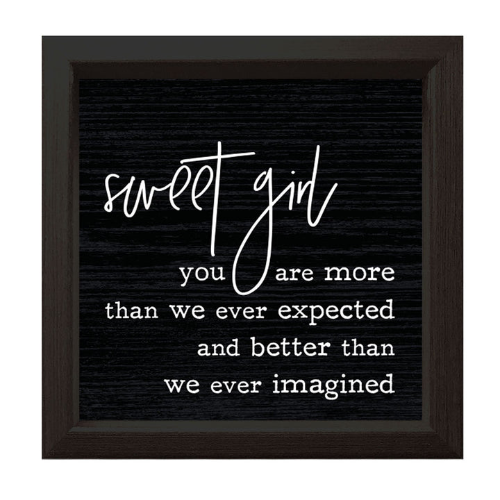 Sweet Girl | Wood Sign