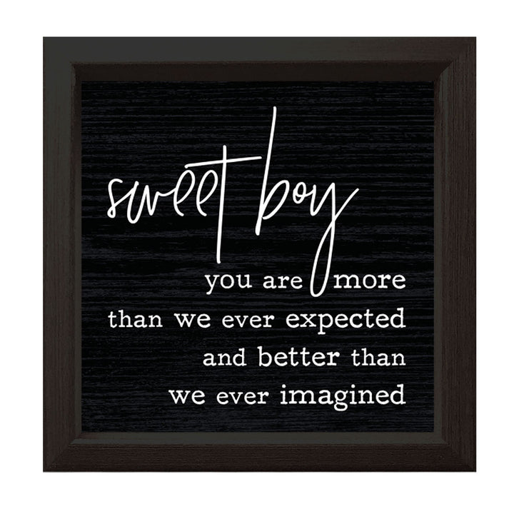 Sweet boy | Wood Sign