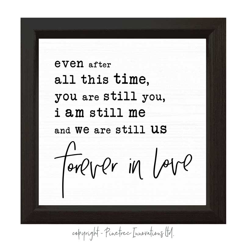 Forever In Love | Wood Sign