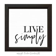 Live Simply