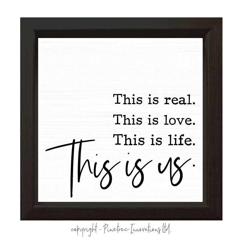 This Is Us | Wood Sign