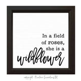 In A Field Of Roses