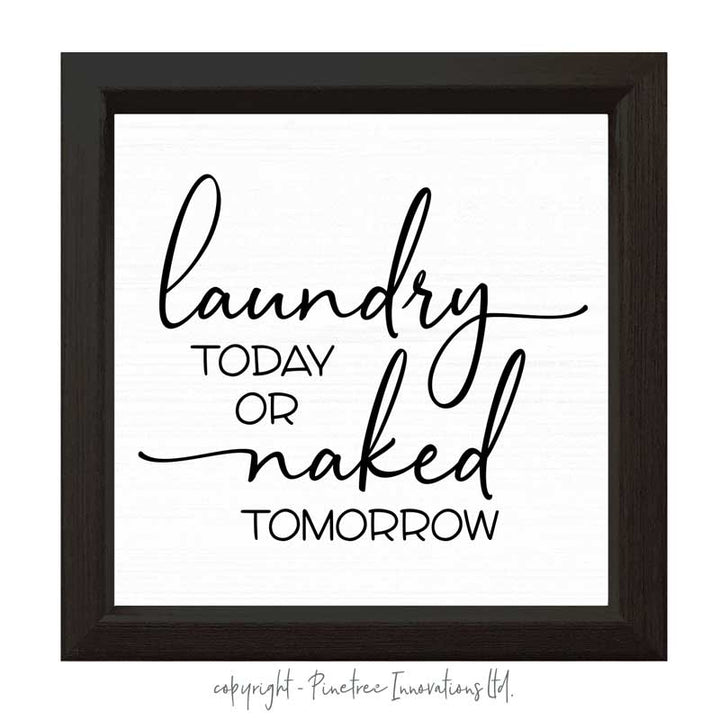 Laundry | Wood Sign