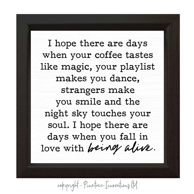 I Hope There Are Days | Wood Sign