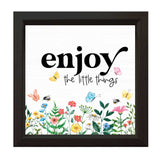 Enjoy The Little Things | Wood Sign